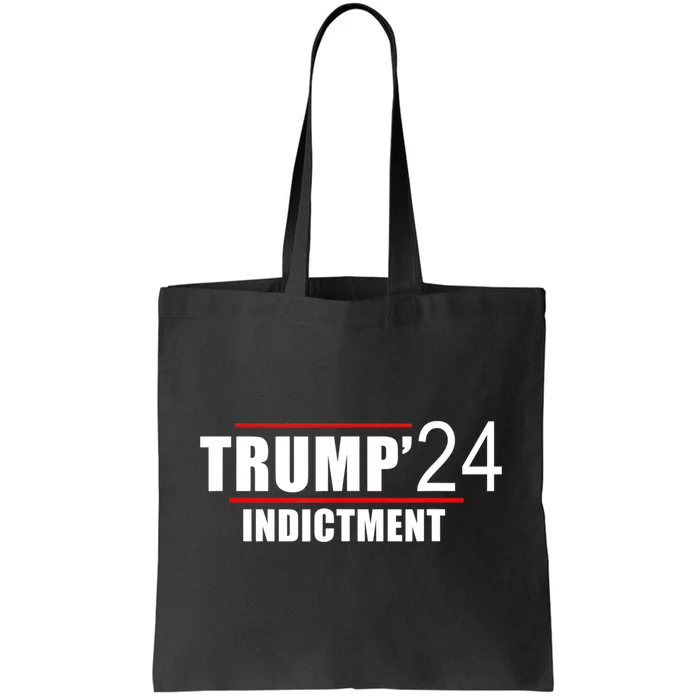 Donald TRUMP Indictment 2024 Tote Bag