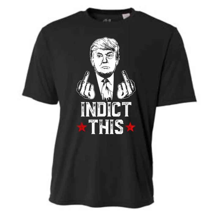 Donald Trump Indict This Political Arrest For Republican Cooling Performance Crew T-Shirt