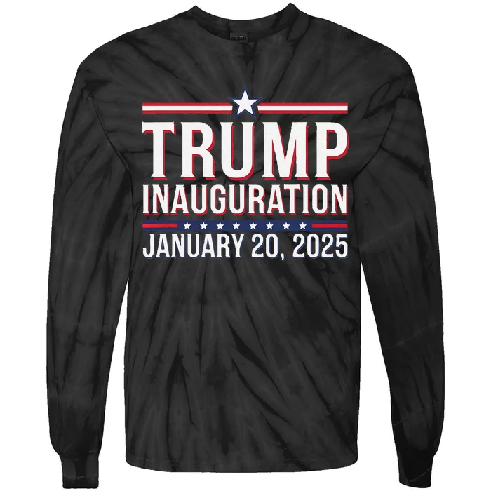 Donald Trump Inauguration Day 2025 Tie-Dye Long Sleeve Shirt