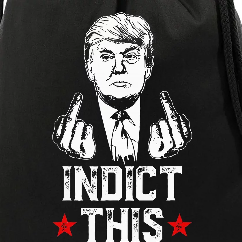 Donald Trump Indict This Political Arrest For Republican Drawstring Bag