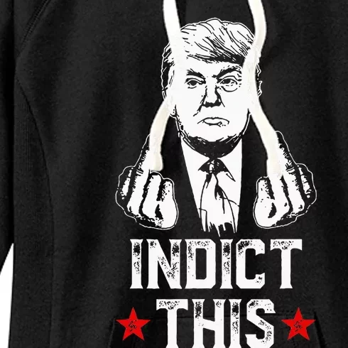 Donald Trump Indict This Political Arrest For Republican Women's Fleece Hoodie