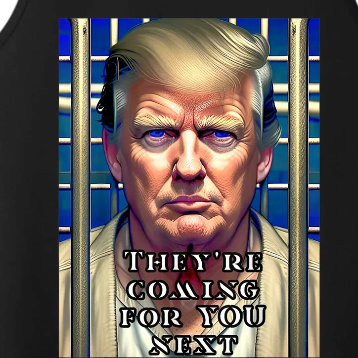 Donald Trump Indicted Lock Him Up Jail Free Trump Performance Tank