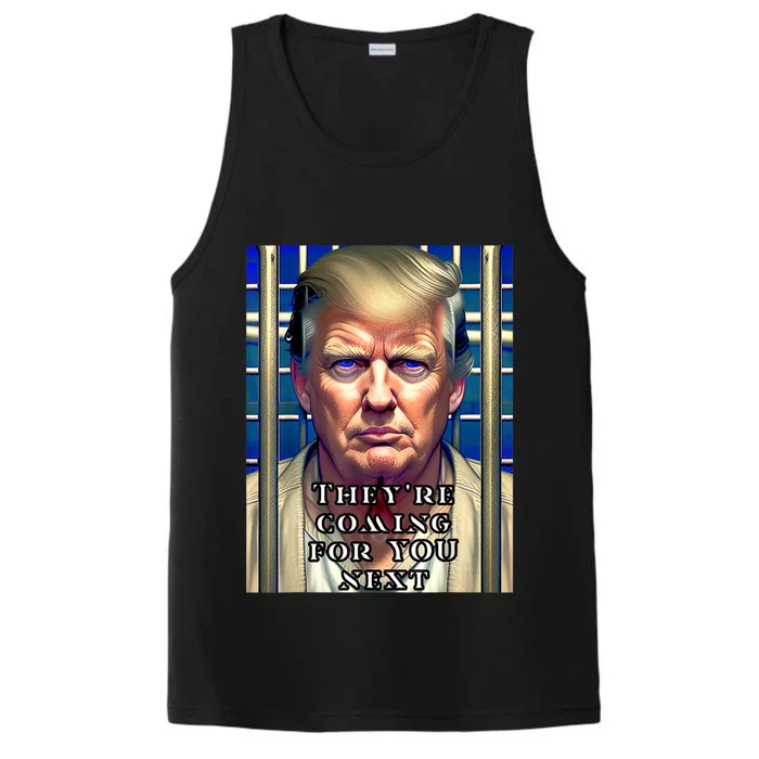 Donald Trump Indicted Lock Him Up Jail Free Trump Performance Tank