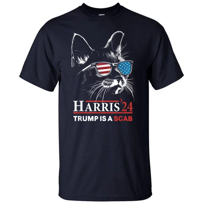 Donald Trump Is A Scab Vote Harris Tall T-Shirt