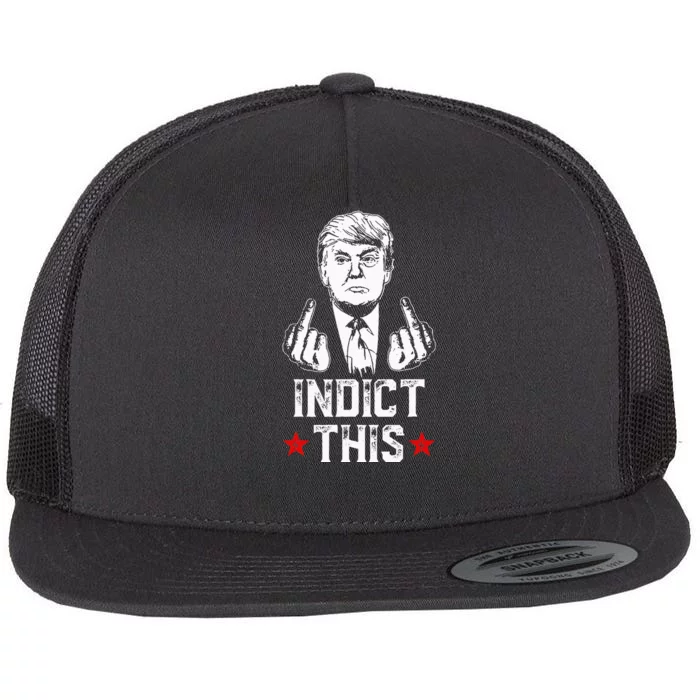 Donald Trump Indict This Political Arrest For Republican Flat Bill Trucker Hat