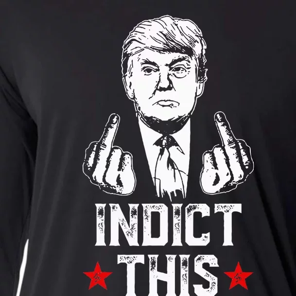 Donald Trump Indict This Political Arrest For Republican Cooling Performance Long Sleeve Crew