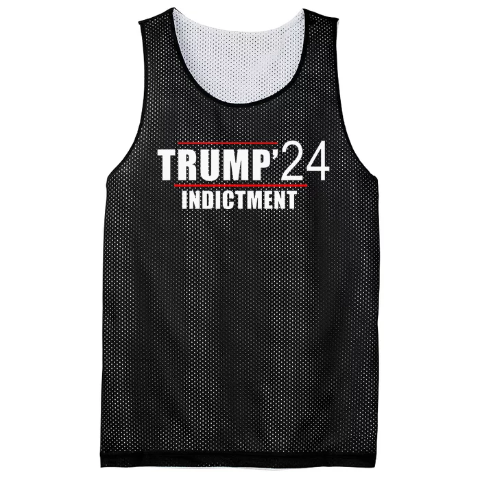 Donald TRUMP Indictment 2024 Mesh Reversible Basketball Jersey Tank