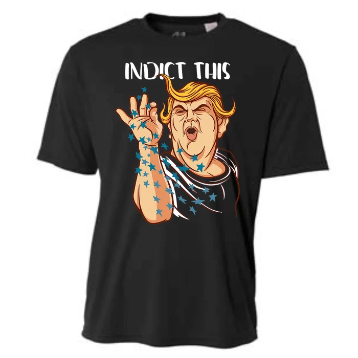 Donald Trump Indict This Political Arrest For Republican Cooling Performance Crew T-Shirt