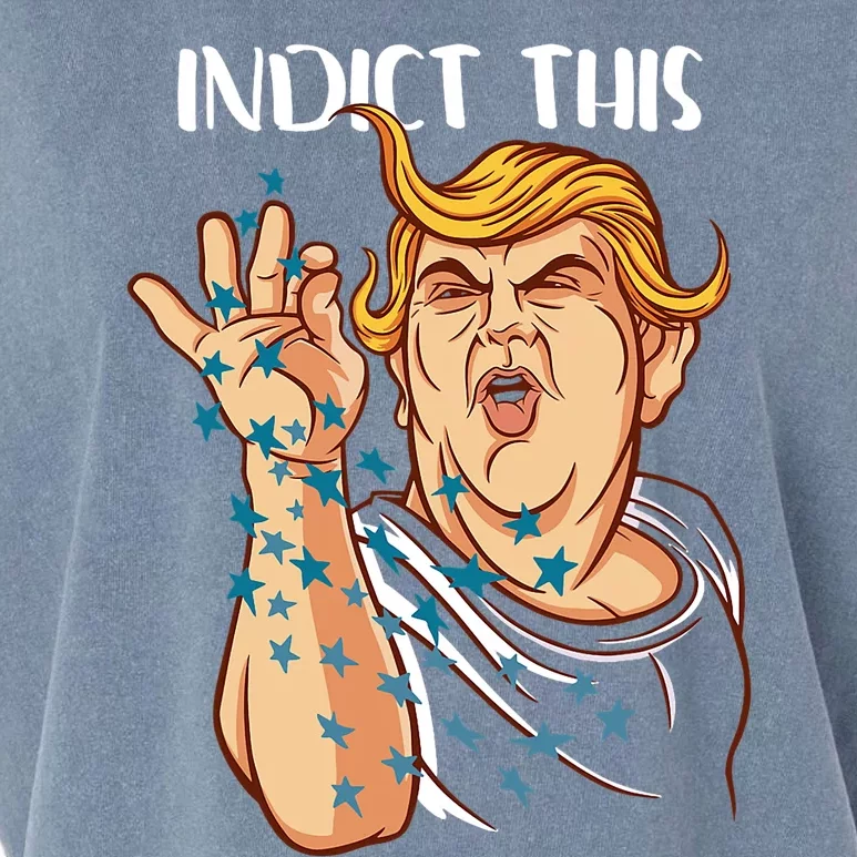 Donald Trump Indict This Political Arrest For Republican Garment-Dyed Women's Muscle Tee