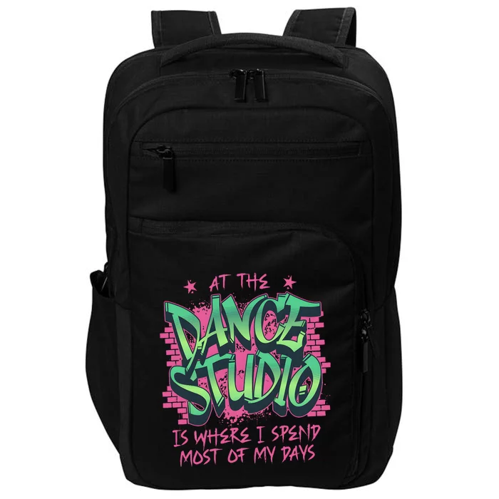 Dance Teacher In My Dance Era Dance Recital Impact Tech Backpack