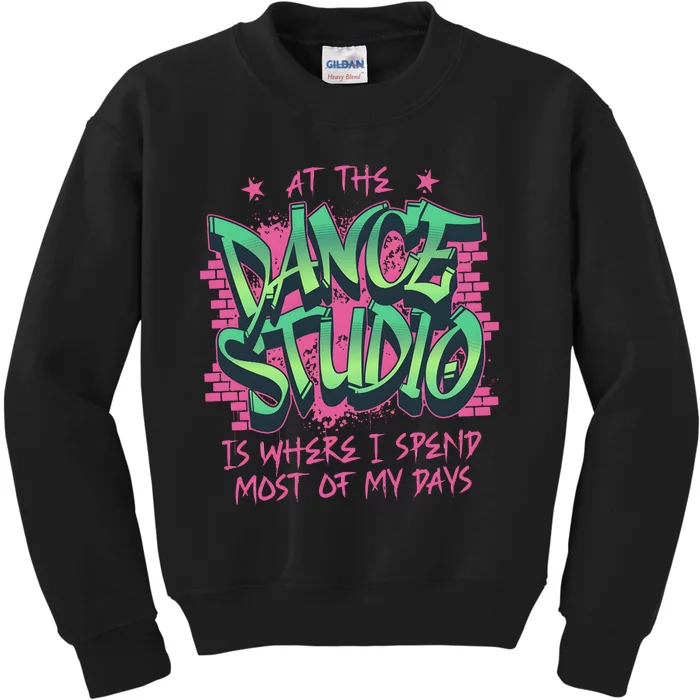 Dance Teacher In My Dance Era Dance Recital Kids Sweatshirt