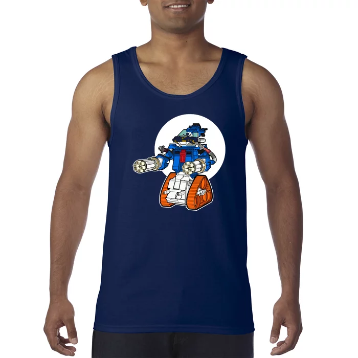 Duck Tank Illustration Tank Top