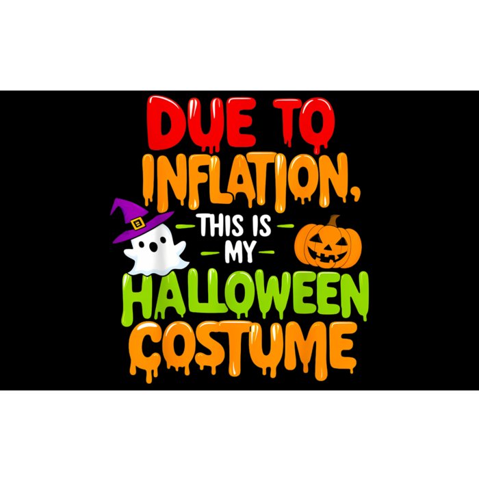 Due To Inflation This Is My Halloween Costume Funny Bumper Sticker