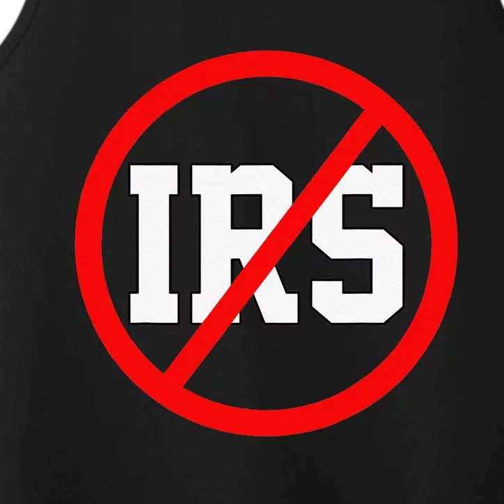 Defund The IRS Funny Abolish The IRS Anti Government Tax Performance Tank