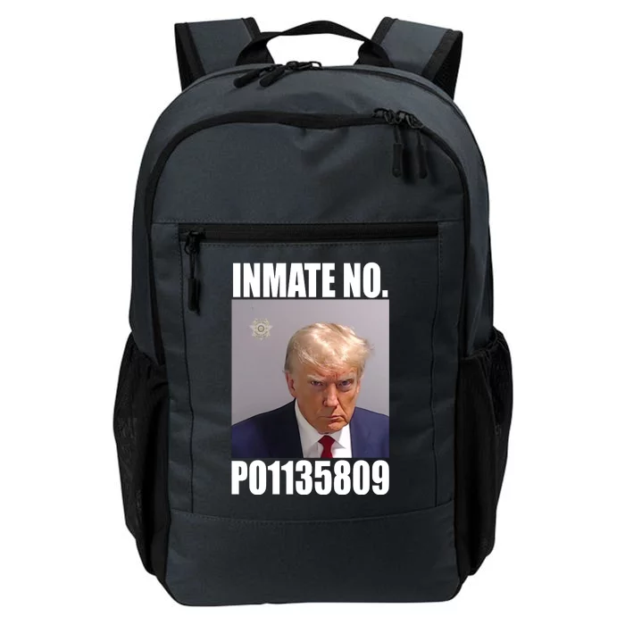 Donald Trump Inmate Number Mugshot Daily Commute Backpack