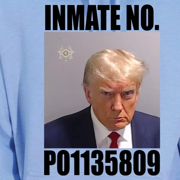 Donald Trump Inmate Number Mugshot Unisex Surf Hoodie