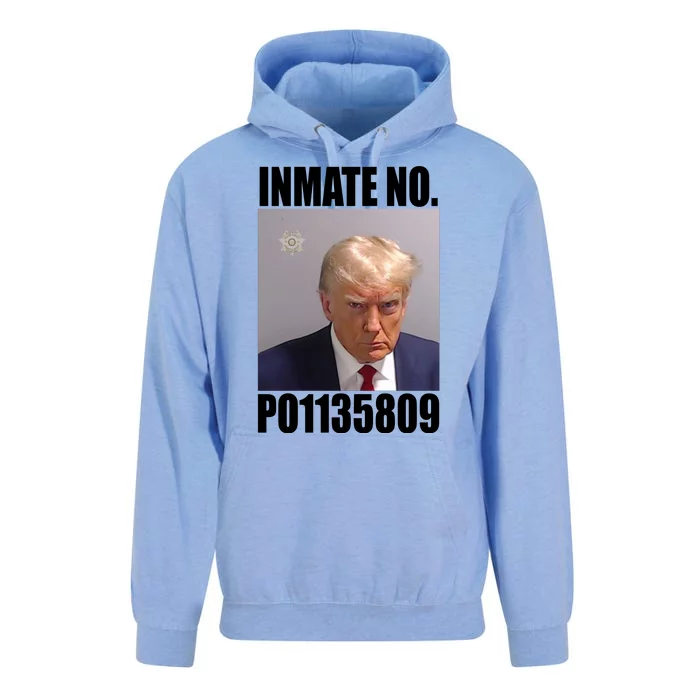 Donald Trump Inmate Number Mugshot Unisex Surf Hoodie