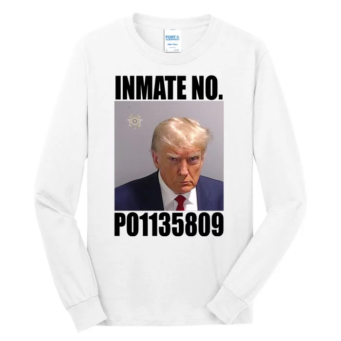 Donald Trump Inmate Number Mugshot Tall Long Sleeve T-Shirt