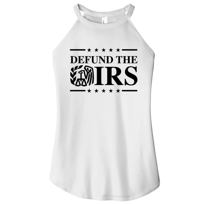 Defund The IRS Women’s Perfect Tri Rocker Tank