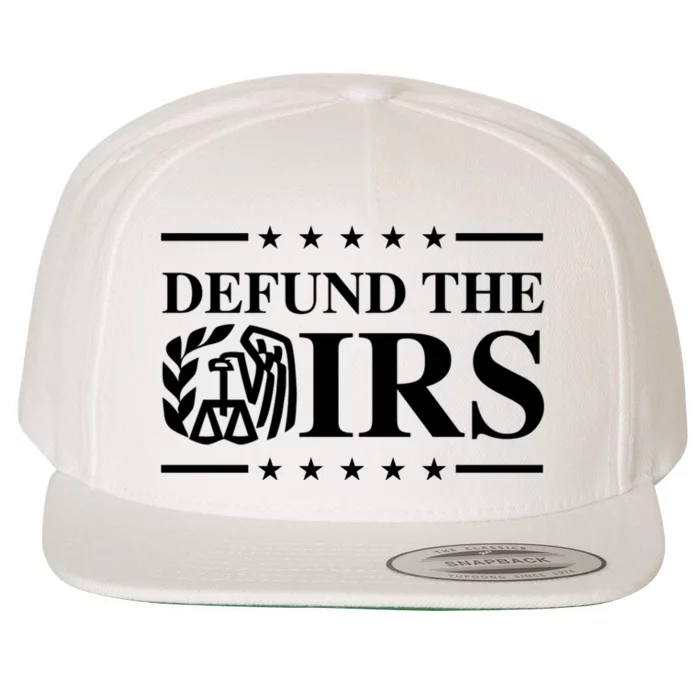 Defund The IRS Wool Snapback Cap