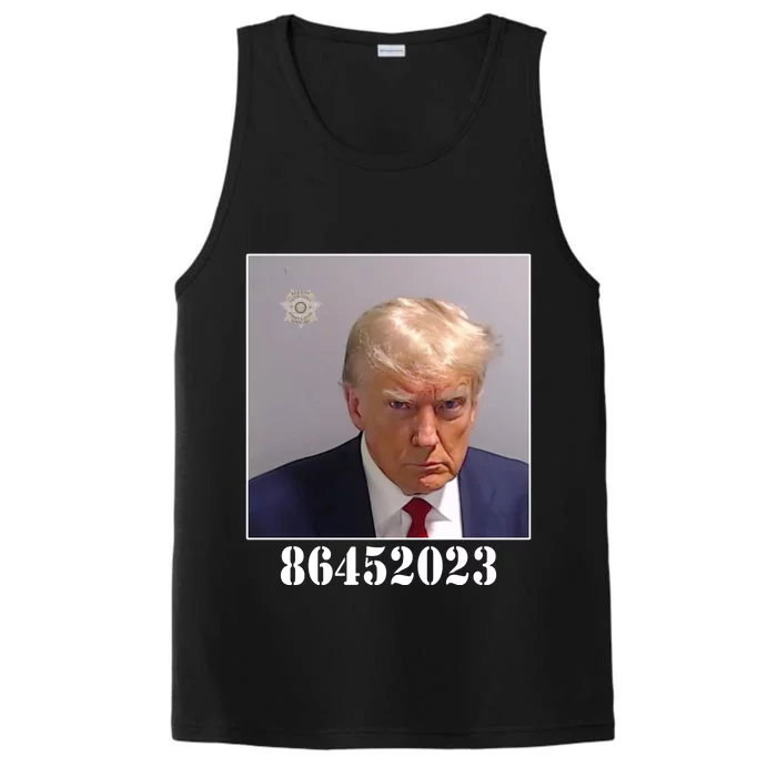 Donald Trump Inmate Mugshot Performance Tank