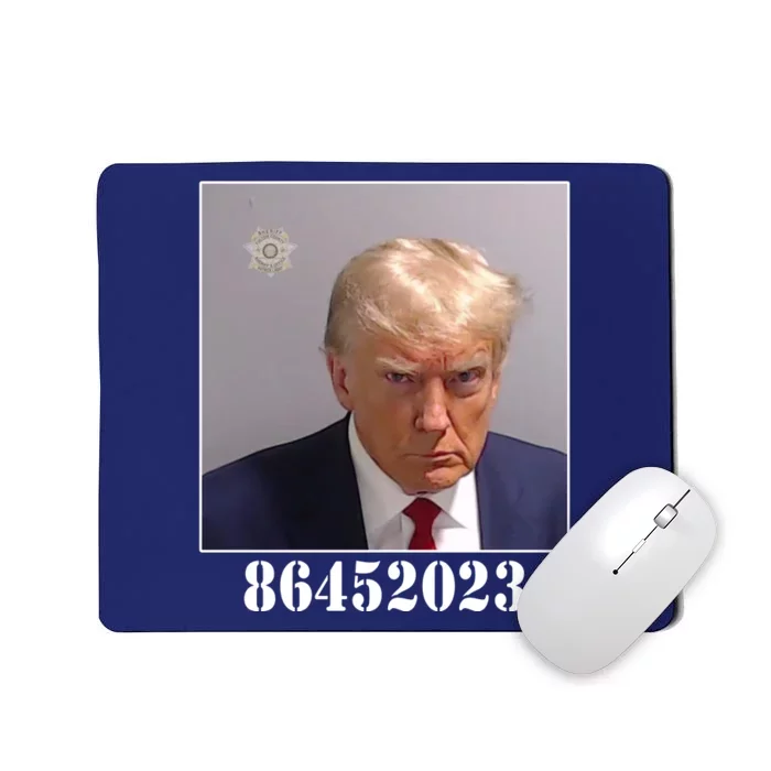 Donald Trump Inmate Mugshot Mousepad