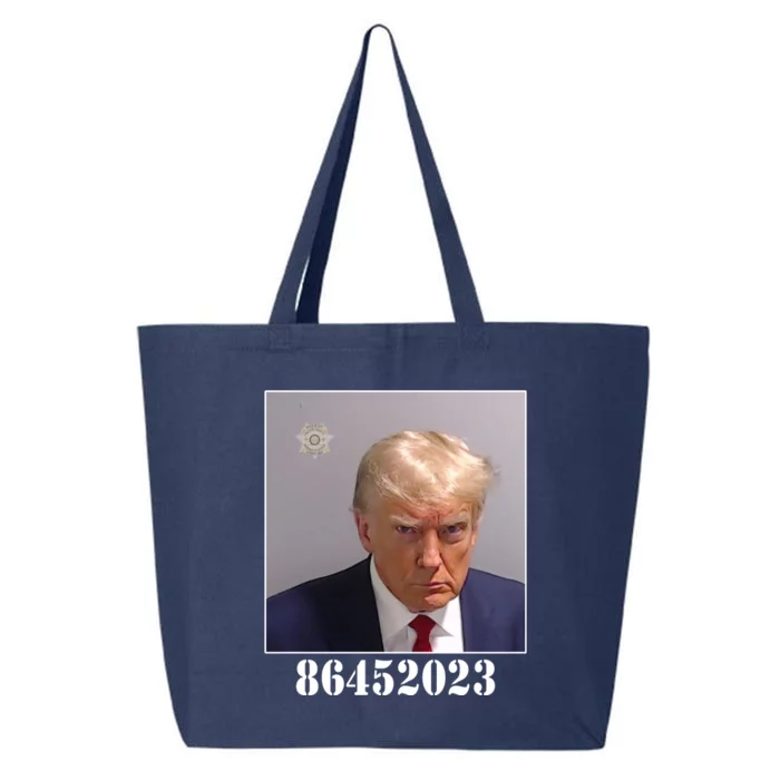 Donald Trump Inmate Mugshot 25L Jumbo Tote