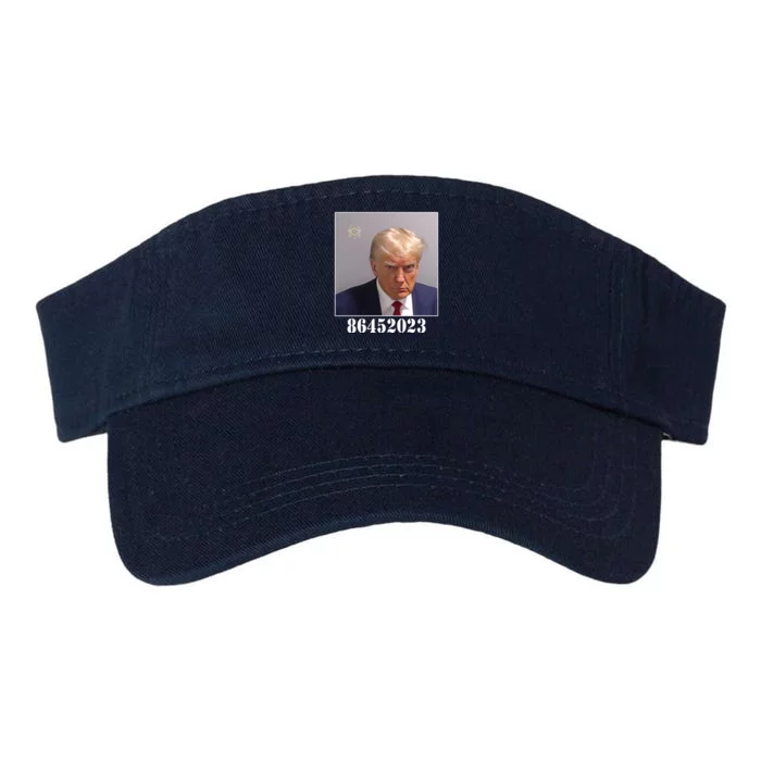 Donald Trump Inmate Mugshot Valucap Bio-Washed Visor