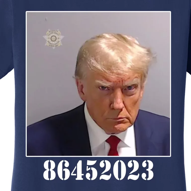 Donald Trump Inmate Mugshot Women's T-Shirt