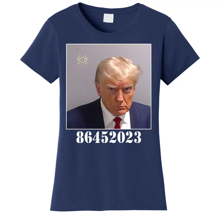 Donald Trump Inmate Mugshot Women's T-Shirt