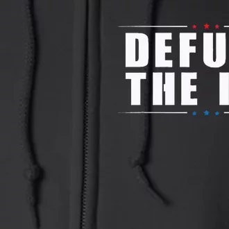 Defund The IRS Anti IRS Anti Government Politician Full Zip Hoodie