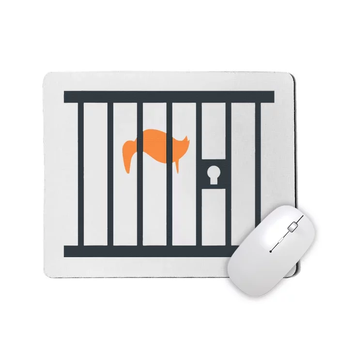 Donald Trump Impeach Antitrump Behind Bars Mousepad