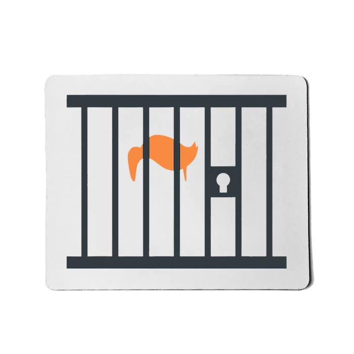 Donald Trump Impeach Antitrump Behind Bars Mousepad