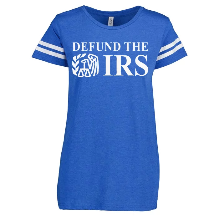 Defund The Irs Tax Return Patriot American Enza Ladies Jersey Football T-Shirt