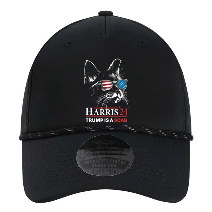 Donald Trump Is A Scab Vote Harris Valz Cat Lady Performance The Dyno Cap