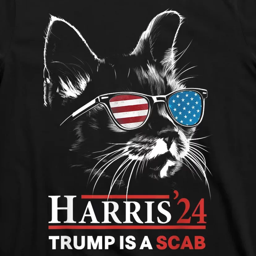 Donald Trump Is A Scab Vote Harris T-Shirt