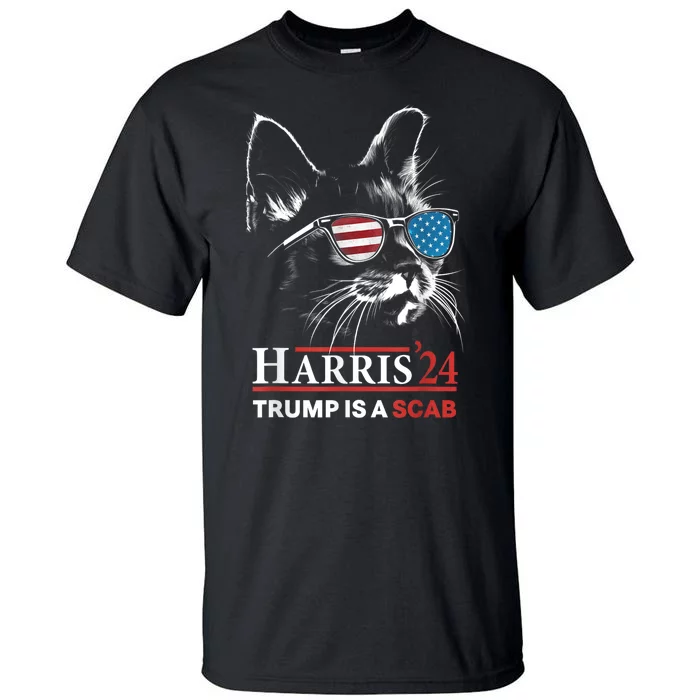 Donald Trump Is A Scab Vote Harris Tall T-Shirt