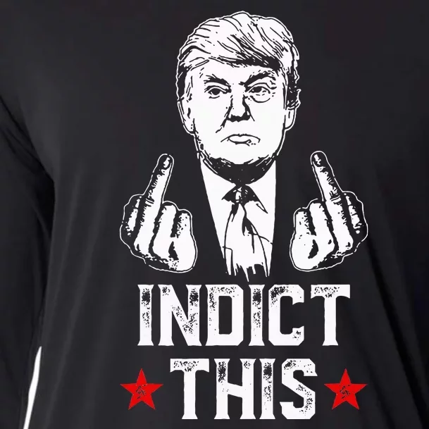 Donald Trump Indict This Political Arrest For Republican Cooling Performance Long Sleeve Crew