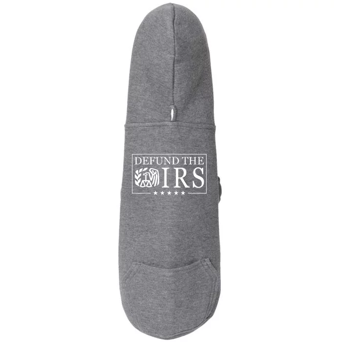 Defund The Irs Doggie 3-End Fleece Hoodie