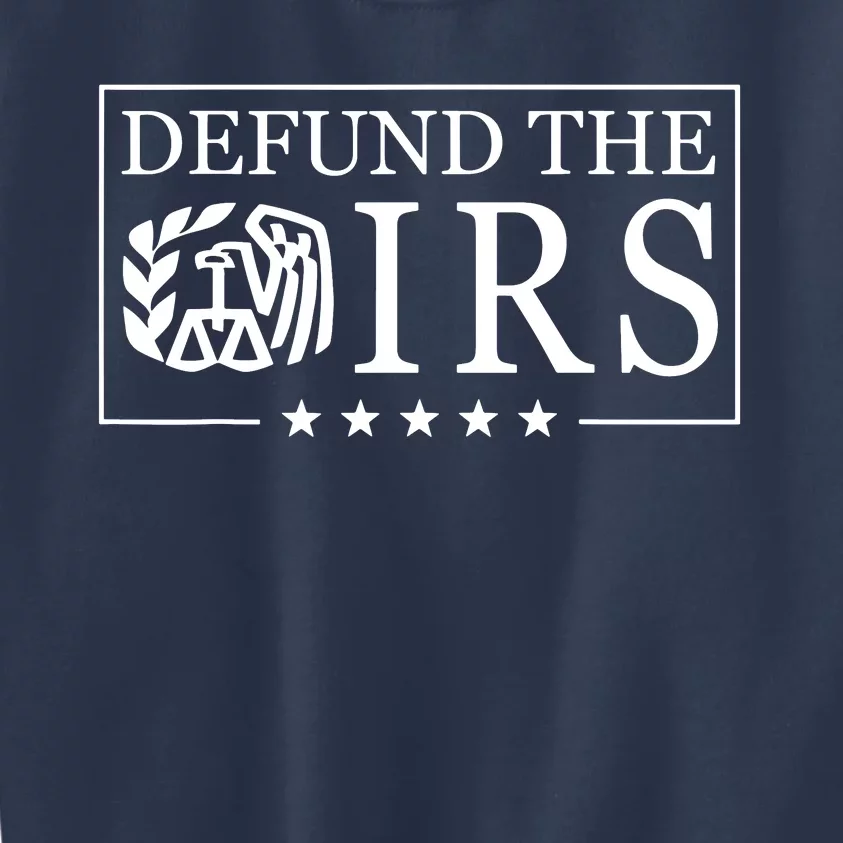 Defund The Irs Kids Sweatshirt