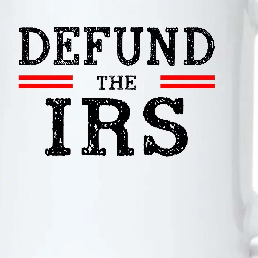 Defund The IRS Black Color Changing Mug