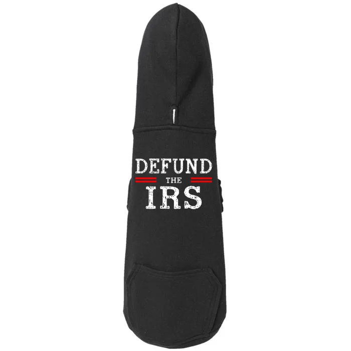 Defund The IRS Doggie 3-End Fleece Hoodie