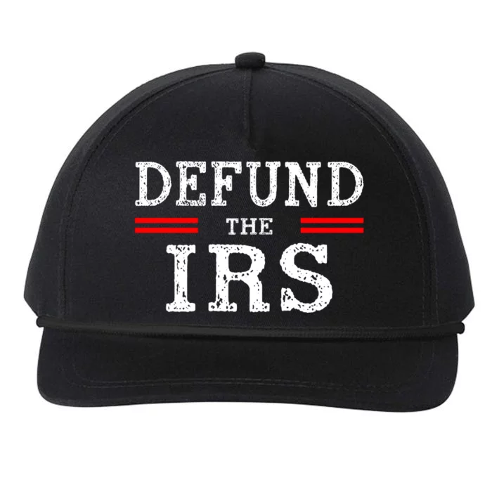 Defund The IRS Snapback Five-Panel Rope Hat