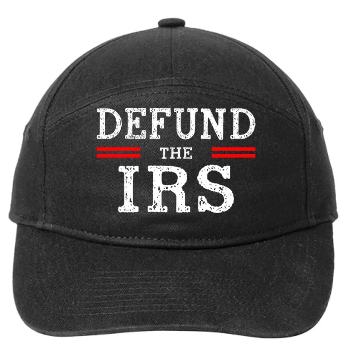 Defund The IRS 7-Panel Snapback Hat