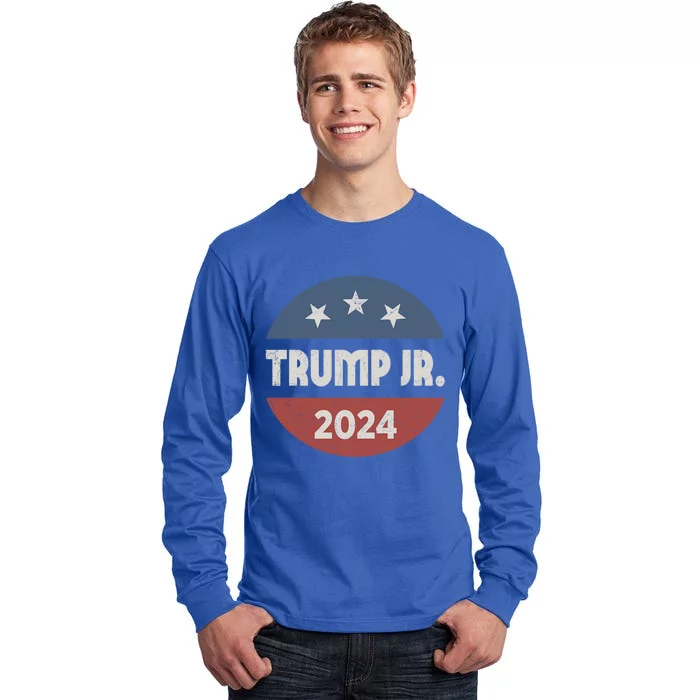 Donald Trump Jr For President 2024 Trump Republican Us Flag Cute Gift Tall Long Sleeve T-Shirt