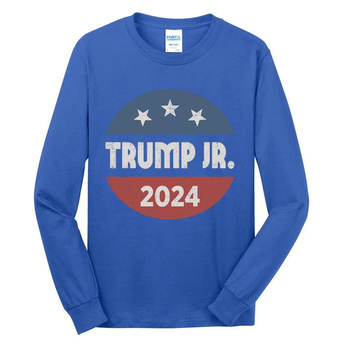 Donald Trump Jr For President 2024 Trump Republican Us Flag Cute Gift Tall Long Sleeve T-Shirt