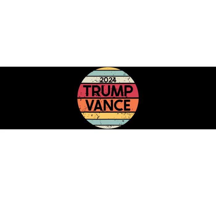 Donald Trump Jd Vance 2024 Retro Style Bumper Sticker