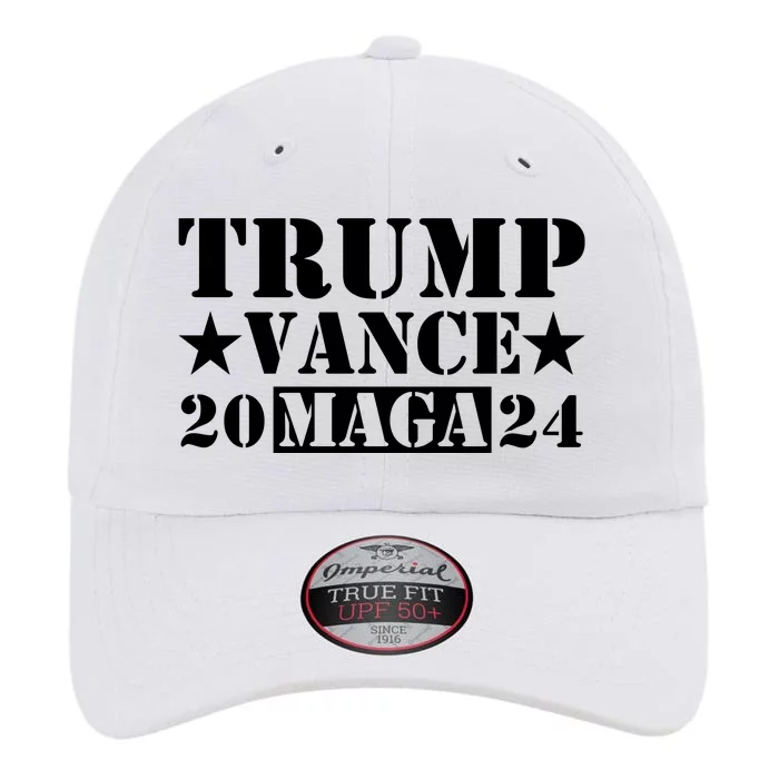 Donald Trump Jd Vance 2024 Maga Army Stamp The Original Performance Cap