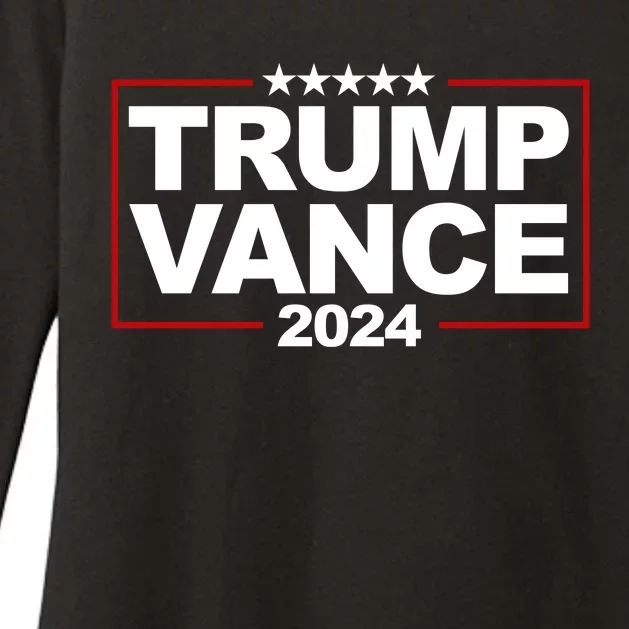 Donald Trump J. D. Vance Vice President 2024 Womens CVC Long Sleeve Shirt