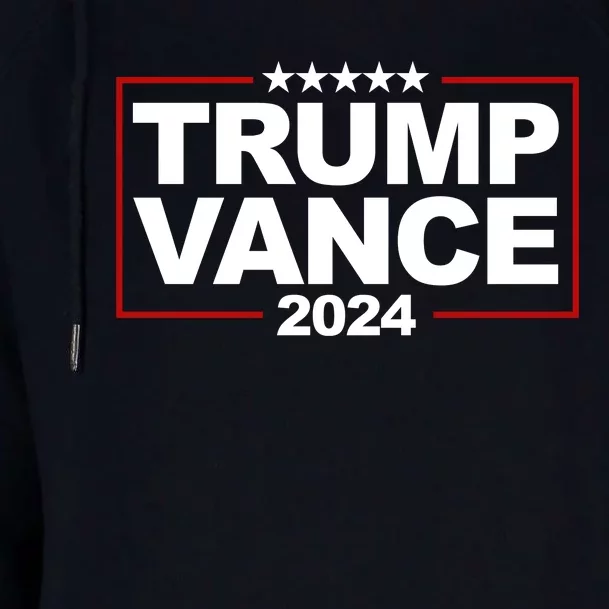 Donald Trump J. D. Vance Vice President 2024 Womens Funnel Neck Pullover Hood